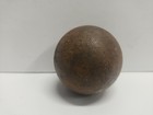 Antique Cast Iron Cannon Ball Cannonball Projectile 2    15oz 6 5 Inch Diameter