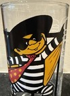 Vintage 1977 Mcdonald s Hamburglar Action Series Collectible Glass 5 3 4  
