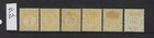 Malaya Scott  j7-j12 1936-38 Postage Dues- Perf 14 1 2x14- Wmk 4- Mint Hinged