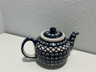 Polish Pottery Teapot With Lid