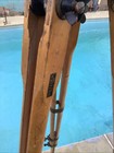 Vintage Dietzgen Wood Surveyor Transit Level Tripod Brass Hardware