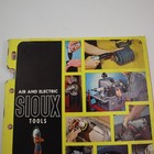 Sioux Tools Air And Electric Tools Catalog No 62 1962 Price List