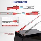 Multimeter Test Leads 1000v 20a 40 5  Silicone Gold Plated For Fluke Klein