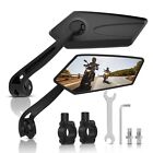 2pcs Bike Mirror Mtb Road 22-25mm Handlebar Bicycle Rear View Glass Cycling