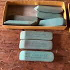 Eberhard Faber Emerald Vintage Pencil Erasers And Scripto Erasers Box