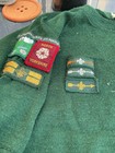 Vintage Boys Scouting Jumper 32    With Badges