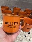 Lot Of 10 Bulleit Bourbon Orange Advertising Ceramic Coffee Mugs Barware Airbnb