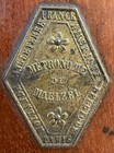 Antique Paquet Metronome De Maelzel Paris No  139489 C1866-1880 Vtg Walnut