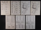 Gorham Raceway 1960- 1967 Harness Racing Programs - 7 Different Years - Maine