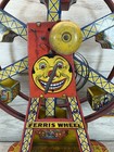 Vintage 1930s J Chein Co Tin Wind-up Ferris Wheel Hercules Mechanical Works Usa
