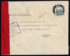 Palestine Mandate  10m Blue  Censored Cover To Geneva  1939