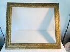 Gorgeous Antique Ornate Victorian Gold Gilt Wood   Gesso Frame Fits 20  X 25 