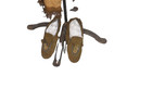 Antique Sack Dress Native American  moccasins Ceremonial Replica Original