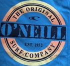 O neill Men s T-shirt Size Xl Blue Standard Fit Short Sleeve Graphic Surf Cotton