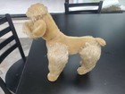  Brown Steiff Poodle Snobby Dog Mohair Jointed 9  No Collar Antique 1950 s