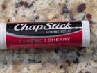Chapstick Lip Balm Classic Cherry Skin Protectant 0 15oz X 10 Pack