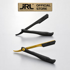 Jrl Magnetic Straight Edge Razor Holder With 100 Blades Barber Shaving Kit
