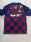 Lionel Messi Barcelona 2019 20 Home Jersey  10 Size Large Signed