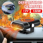 150w Portable Heater Heating Cooling Fan Defroster Demister For Car Truck 12v