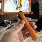 Vtg  Bausch   Lomb Light Butterscotch Art Deco Faux  Bakelite Magnifying Glass