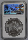 2017  w   1 American Silver Eagle Ngc Ms 70 Fdoi Bressett 