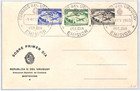 Uruguay 1952 Fdc Air Mail Stamps 3  First Day Cover Official  samwells yv53