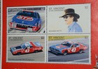 Richard Petty Postage Stamps St Vincent 