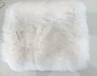 Fur Lined White Cape With Muff