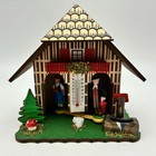 Weather Station German Black Forest Chalet House Vintage Handmade