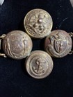 22 Civil War Superior Button Coat State Seal Ma Va Or Ca Ri Salesman Lot Sample 