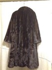 Vintage Full-length Natural Dark  glma  Ranch Mink Coat