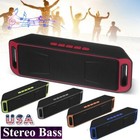 Bluetooth Wireless Portable Speaker Waterproof Stereo Bass Usb Tf Fm Radio Loud
