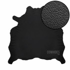 Cowhides com Mercedes Benz Black Leather Hide Sold  6 5 Ft X 7 5ft  For Car Seat