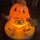 Vintage Humpty Dumpty Nursery Night Light Lamp Mid Century Kitsch Yellow 6 5 