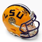 Corey Barber Jr  Autographed Lsu Tigers Mini Speed Helmet Jsa Gold