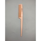 Vintage Goody White Nylon Rat Tail Teasing Fine Tooth Styling Hair Comb Usa Made