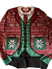 Novelty Men   s Ugly Christmas Sweater Sz  Large New Party Sexy New