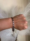 Cross Pure Copper Magnetic Bracelet Men Women Balance Arthritis Pain Energy  