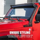 50  Light Bar Mounting Brackets Windshield For 18  Jeep Wrangler Jl Gladiator Jt