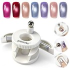 2-in-1 Rotating Cat Eye Magnet For Nails  U-shaped   360   Adjustable Nail M2
