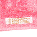 Vintage Stevens Utica Two Tone Pink Flower Paisley Bath   Hand Towel Set Lot
