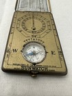 The Ansonia Clock Co  Sunwatch Sundial And Compass 1920s Usa Fully Functional