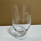 Vtg Boac British Overseas Airways Corp Crystal Wine Glass Aviation Memorabilia