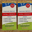 2 Pack Extra Strength - 120 Count 20mg Capsules New Free Shipping  Ship From Usa