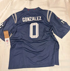 Christian Gonzalez  0 New England Patriots Football Jersey Full Size New