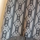 Nwt Eight Sixty Women s Size S Black white Patterned Mini Skirt Made In Usa
