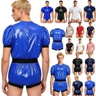 Mens Bodysuit Reusable Plastic Pants Incontinence Bodysuit One Piece Bodysuit
