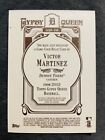 2012 Topps Gypsy Queen Victor Martinez Game Used Worn Jersey Relic Card