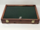 Cedar Wood Display Case 12 X 18 X 3 For Arrowheads Knifes Collectibles   More