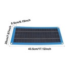 Solar Panel Greenhouse Heater Kit 30w Car Solar Panel Charger